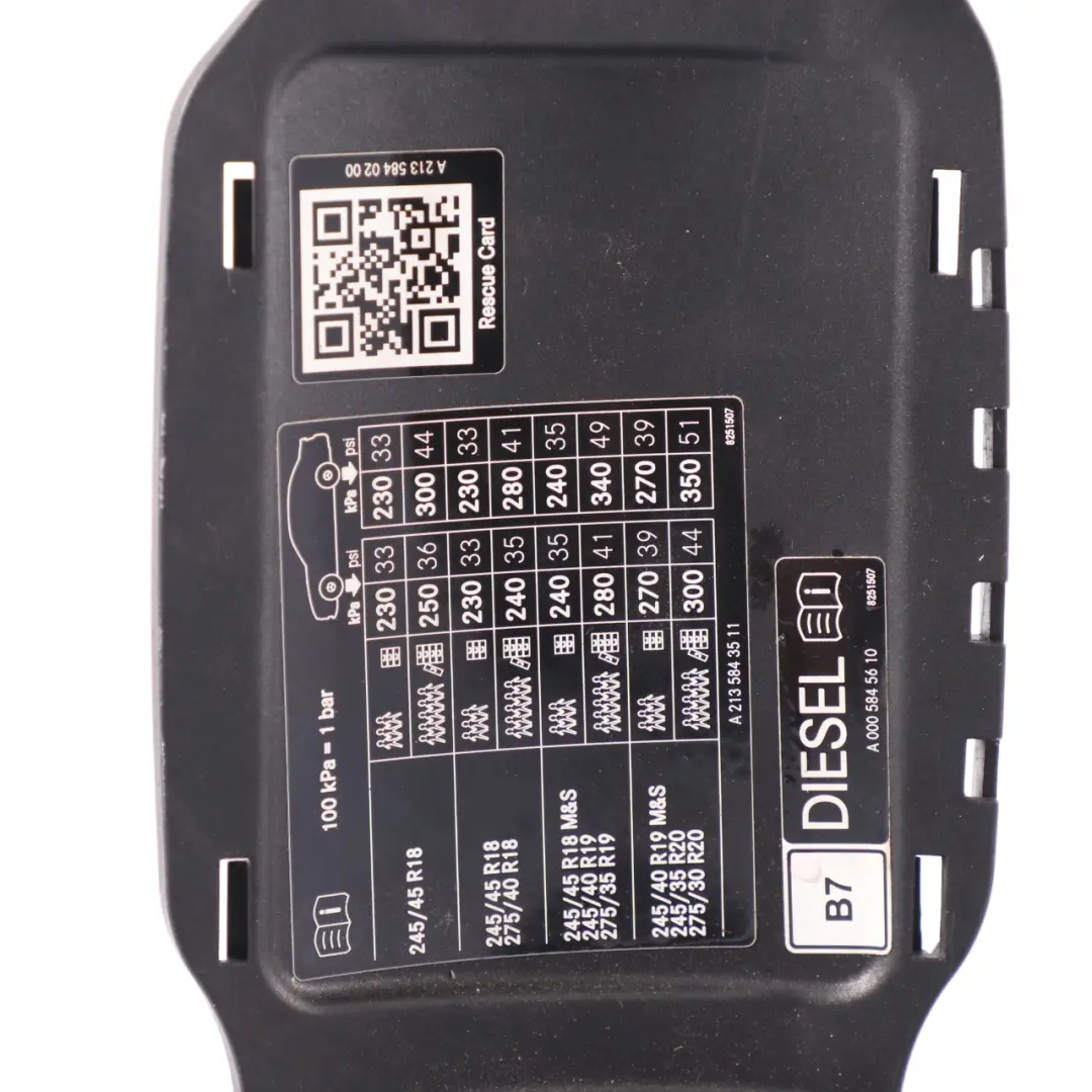 Podstawa Wlewu Korka Klapki Paliwa do Mercedes W213 o numerze A2136302603 Mercedes W213 Podstawa Wlewu Korka Klapki Paliwa - SKU A2136302603 - Numer Części A2136302603