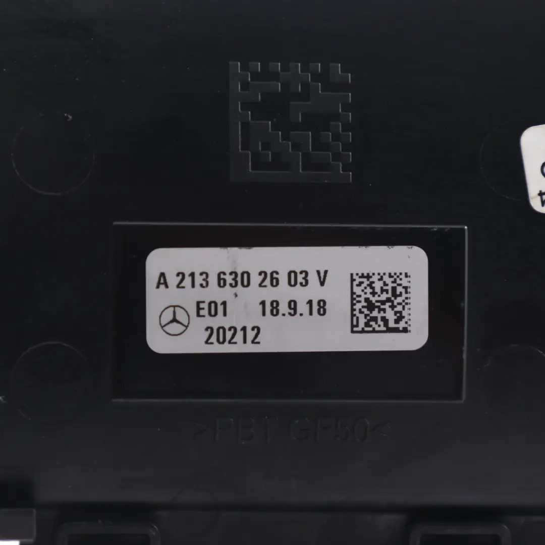Mercedes W213 Kraftstofftankdeckel Basis Träger Tankeinfüllstutzen - SKU A2136302603 - Teilenummer A2136302603