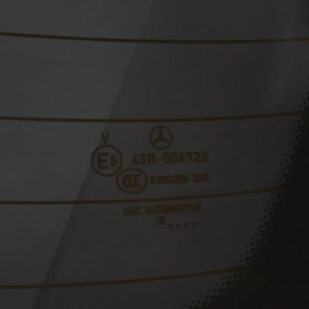 Mercedes W213 Szyba Tylna Szkło Tylnej Klapy Przyciemniana AS3 - SKU A2136707000-1 - Numer Części A2136707000