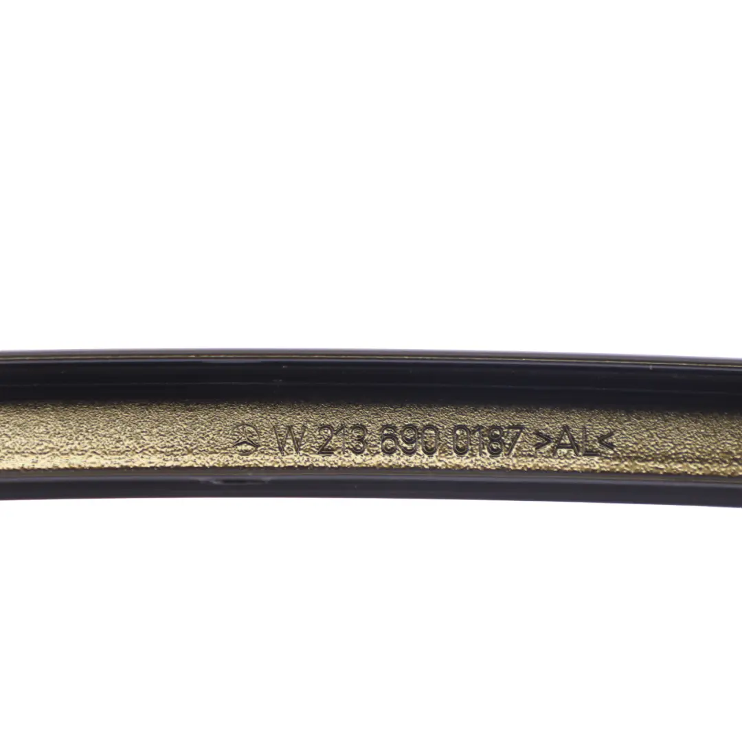 Mercedes W213 Finisher Window Pillar Cover Front Left Door N/S Gloss - SKU A2136900187-1 - Part number A2136900187