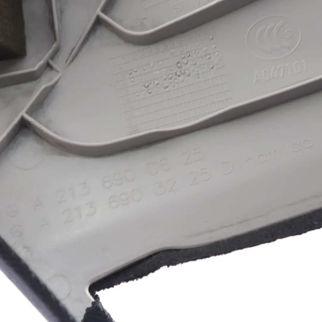 panneau d'habillage de colonne avant droite pour Mercedes W213 à propos du numéro de pièce A2136900625 Mercedes W213 panneau d'habillage de colonne avant droite - SKU A2136900625-1 - Numéro de pièce A2136900625