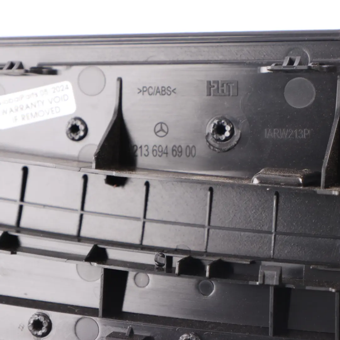 Third Brake Stop Light Rear Trim to Mercedes W213 Cover with Part number A2136946900 Mercedes W213 Cover Third Brake Stop Light Rear Trim - SKU A2136946900 - Part number A2136946900