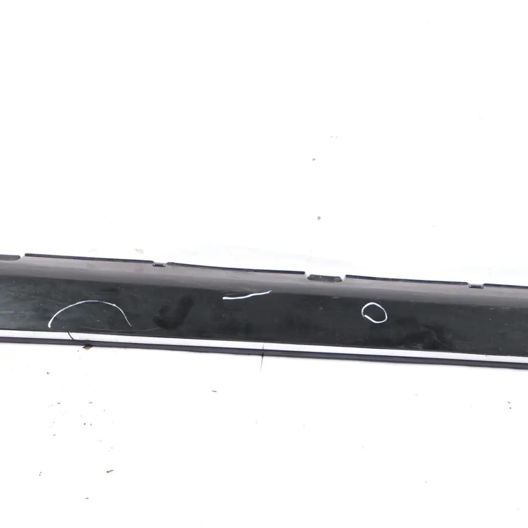 Mercedes W213 Side Skirt Left N/S Door Sill Cover Black - 040 - SKU A2136980754-BLA - Part number A2136980754