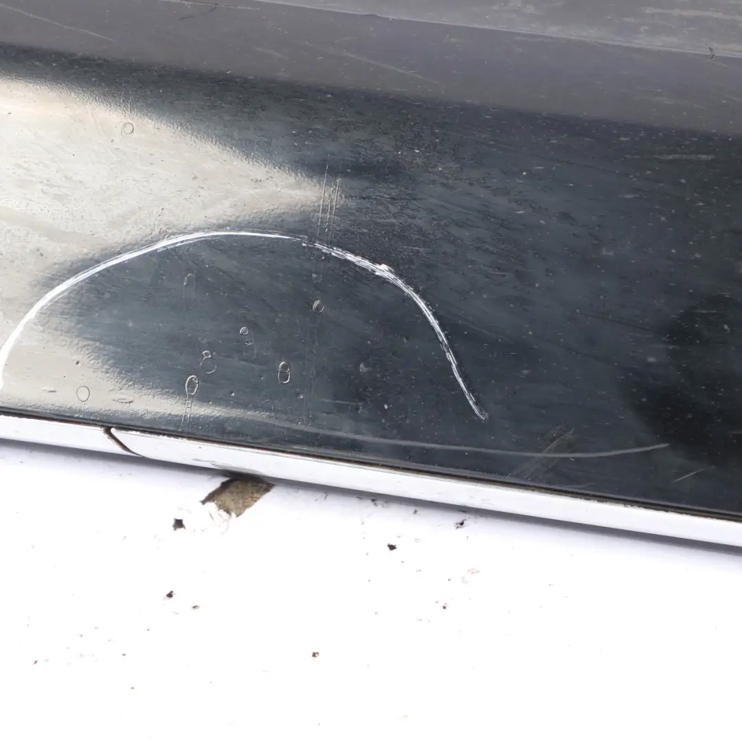 Side Skirt Left N/S Door Sill Cover Black - 040 to Mercedes W213 with Part number A2136980754 Mercedes W213 Side Skirt Left N/S Door Sill Cover Black - 040 - SKU A2136980754-BLA - Part number A2136980754