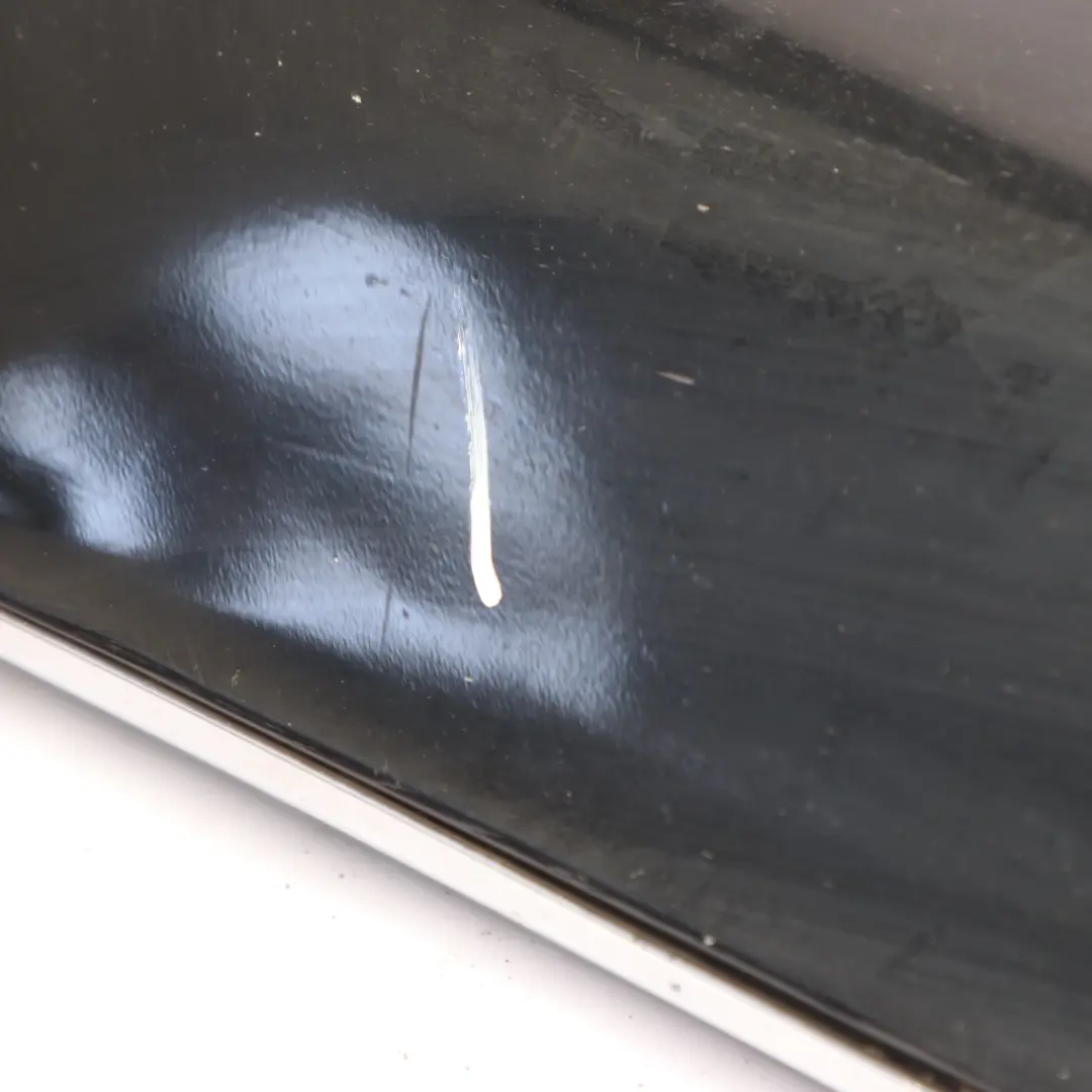 Mercedes W213 Side Skirt Left N/S Door Sill Cover Black - 040 - SKU A2136980754-BLA - Part number A2136980754