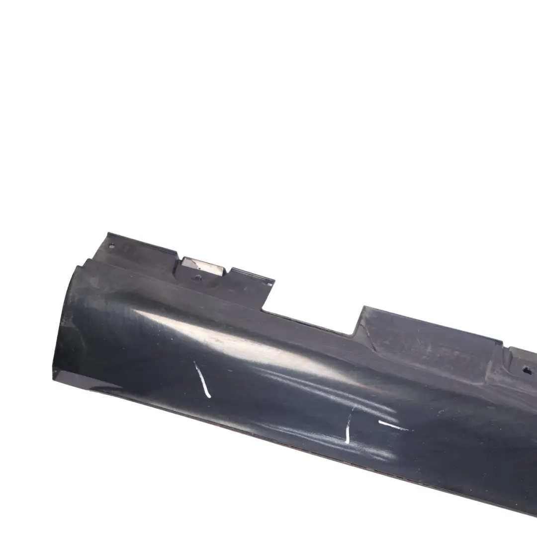 Mercedes W213 Side Skirt Left N/S Door Sill Cover Black - 040 - SKU A2136980754-BLA - Part number A2136980754