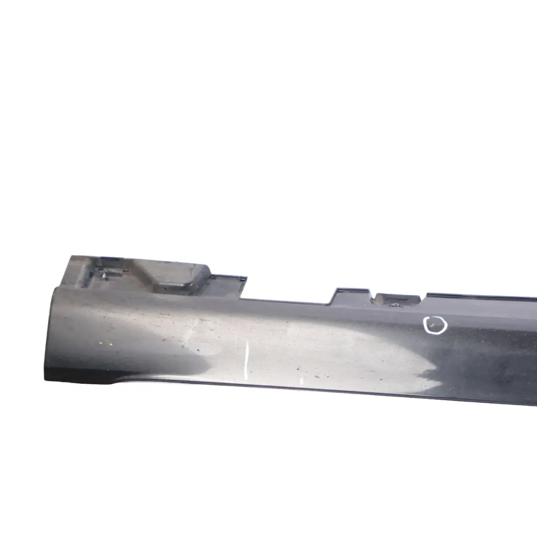Side Skirt Right O/S Door Sill Cover Obsidian Black Metallic - 197 to Mercedes W213 with Part number A2136980854 Mercedes W213 Side Skirt Right O/S Door Sill Cover Obsidian Black Metallic - 197 - SKU A2136980854-OB - Part number A2136980854