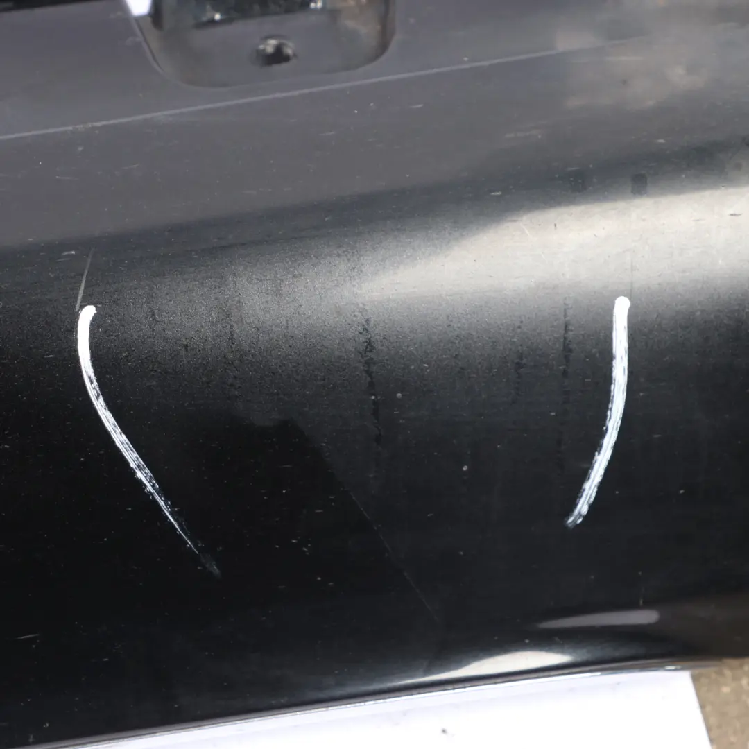 Mercedes W213 Side Skirt Right O/S Door Sill Cover Obsidian Black Metallic - 197 - SKU A2136980854-OB - Part number A2136980854