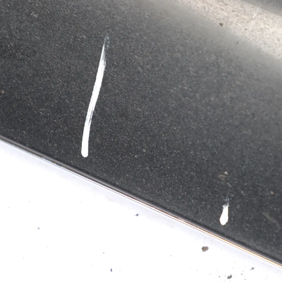 Side Skirt Right O/S Door Sill Cover Obsidian Black Metallic - 197 to Mercedes W213 with Part number A2136980854 Mercedes W213 Side Skirt Right O/S Door Sill Cover Obsidian Black Metallic - 197 - SKU A2136980854-OB - Part number A2136980854