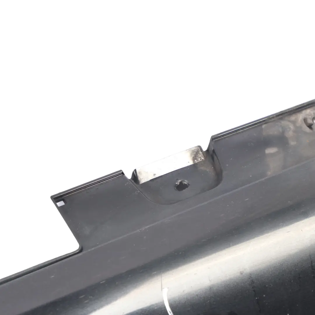 Mercedes W213 Side Skirt Right O/S Door Sill Cover Obsidian Black Metallic - 197 - SKU A2136980854-OB - Part number A2136980854