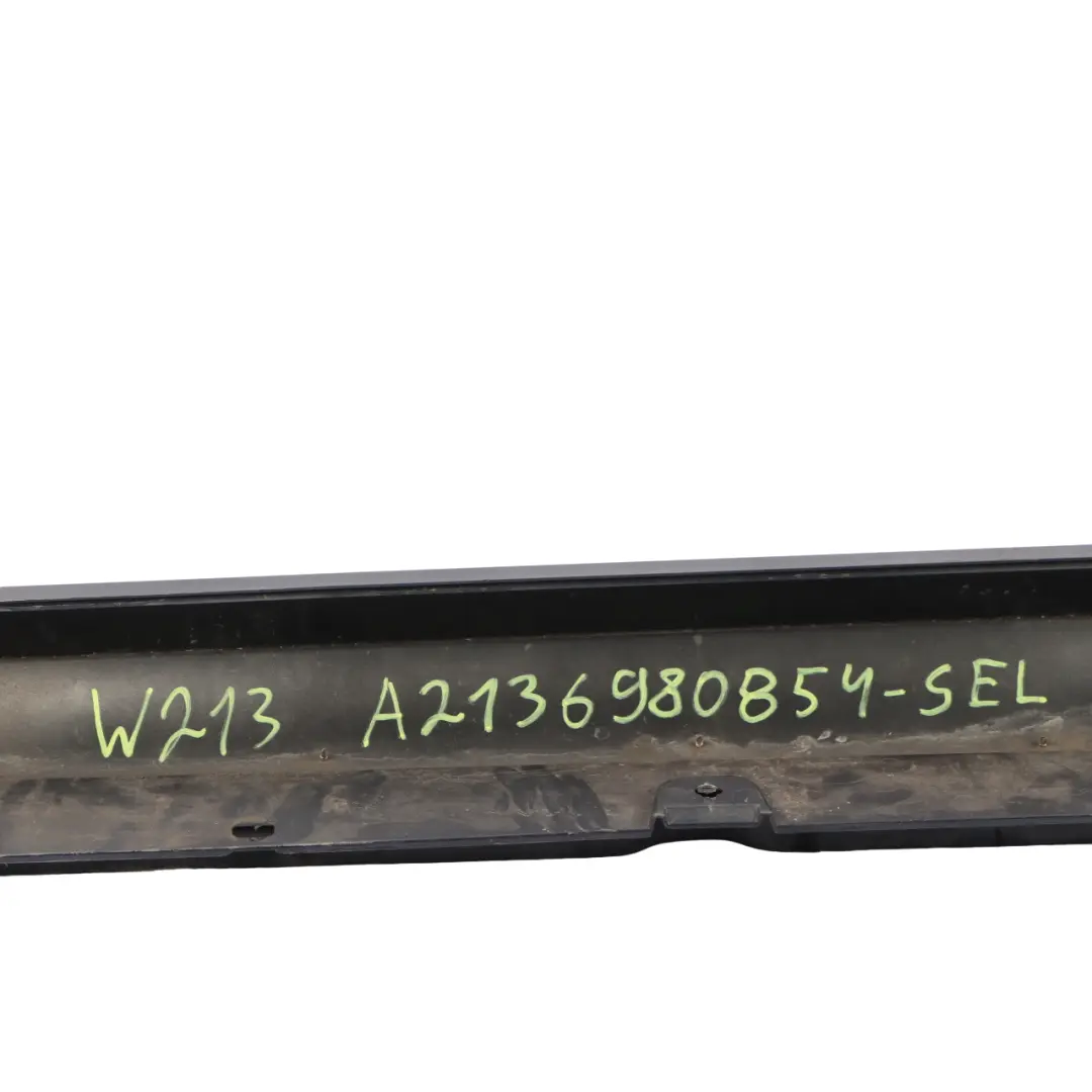 Side Skirt Right O/S Door Sill Cover Selenite Grey - 992 Foiled to Mercedes W213 with Part number A2136980854 Mercedes W213 Side Skirt Right O/S Door Sill Cover Selenite Grey - 992 Foiled - SKU A2136980854-SEL-FOIL - Part number A2136980854