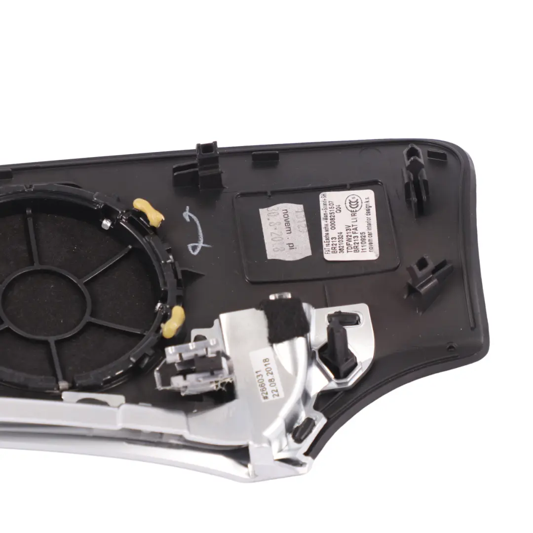 Mercedes W213 Türverkleidung Vorne Rechts Schwarz Holz Burmester - SKU A2137206803 - Teilenummer A2137206803
