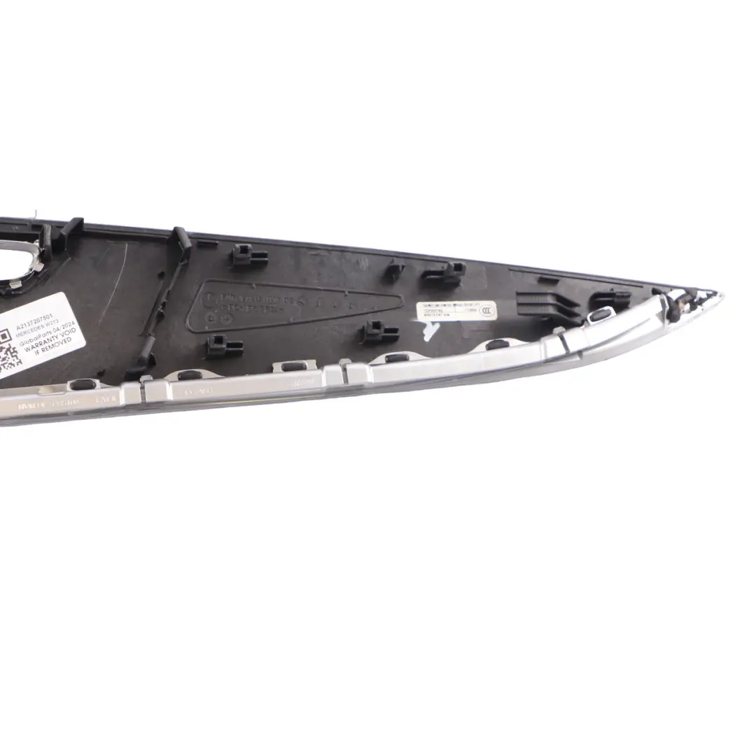 Mercedes W213 Rivestimento Portiera Anteriore Sinistro - SKU A2137207501 - Numero di parte A2137207501