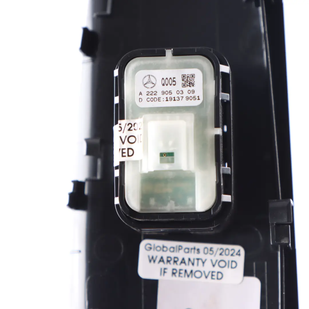  Window Lifter Switch Mercedes W213 Passenger's Side Door Button - SKU A2137208700 - Part number A2137208700