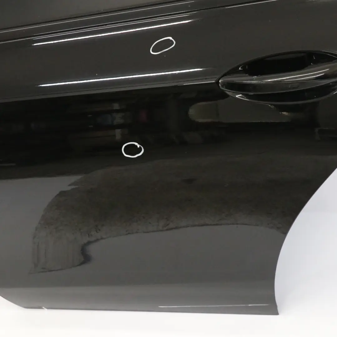 Mercedes W213 Sedan Drzwi Lewe Tylne Obsidian Black Czarny Metalik - 197 - SKU A2137300105-OB2 - Numer Części A2137300105