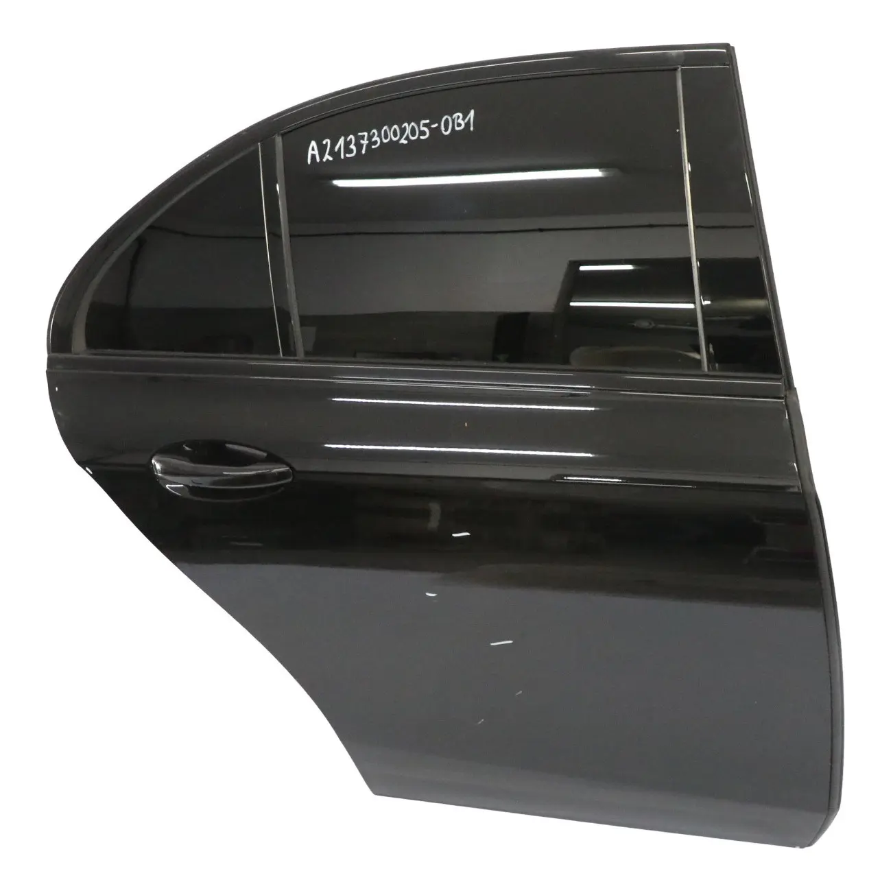 Mercedes W213 Berlina Puerta Trasera Derecha Negro Obsidiana Metalizado - 197