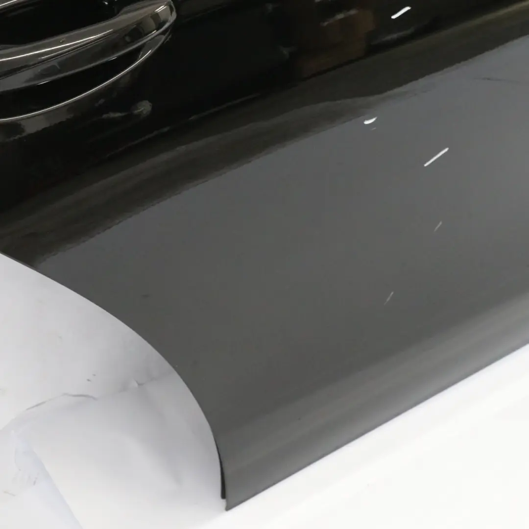 Mercedes W213 Saloon Door Rear Right O/S Obsidian Black Metallic - 197 - SKU A2137300205-OB1 - Part number A2137300205
