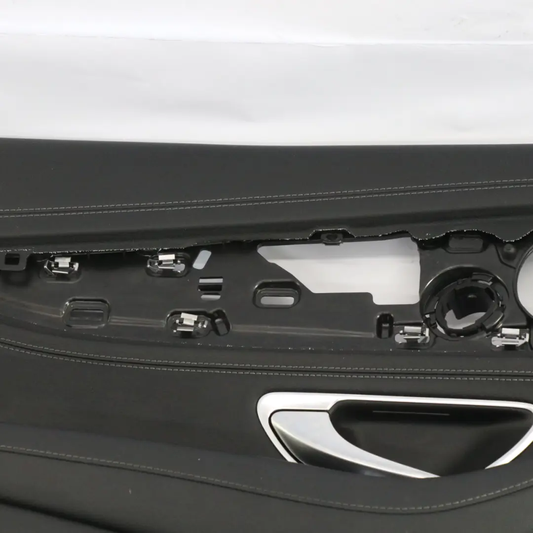  Door Card Mercedes W213 Rear Door Left N/S Trim Panel Black - SKU A2137307705-1 - Part number A2137307705