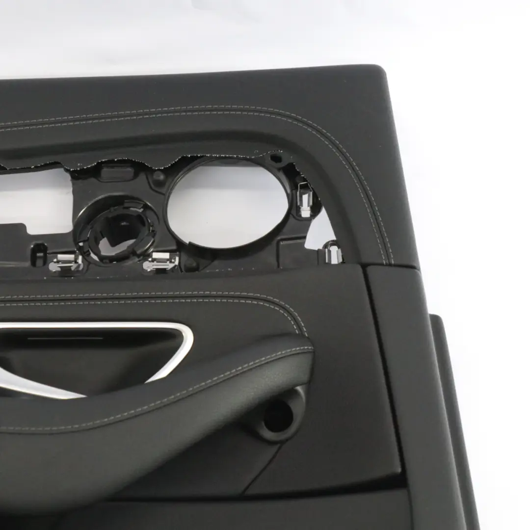  Door Card Mercedes W213 Rear Door Left N/S Trim Panel Black - SKU A2137307705-1 - Part number A2137307705