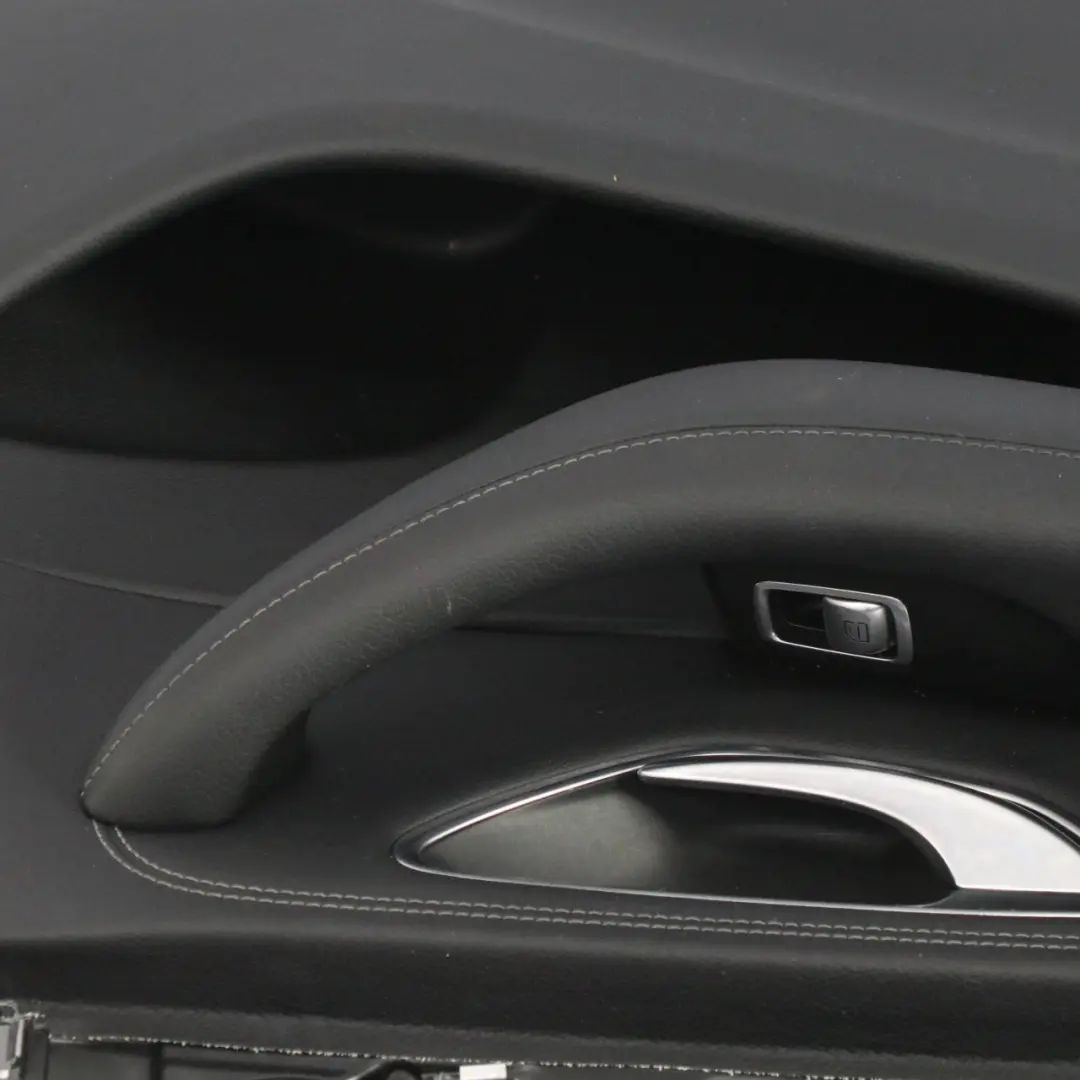  Door Card Mercedes W213 Rear Door Left N/S Trim Panel Black - SKU A2137307705-1 - Part number A2137307705