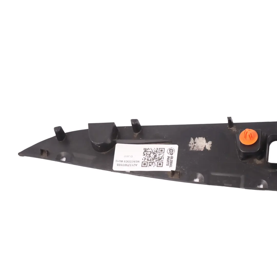 Mercedes W213 Kofferraum Heckklappe Hinten Schloss Abdeckung Trim - SKU A2137503100 - Teilenummer A2137503100