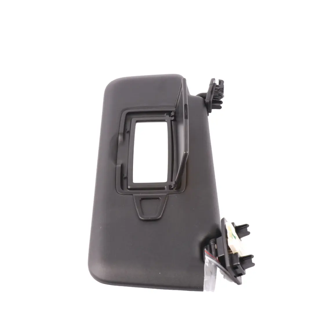 Aletta parasole Mercedes W213 Rivestimento sinistro anteriore nero per con numero di parte A2138106101 Aletta parasole Mercedes W213 Rivestimento sinistro anteriore nero - SKU A2138106101-1 - Numero di parte A2138106101