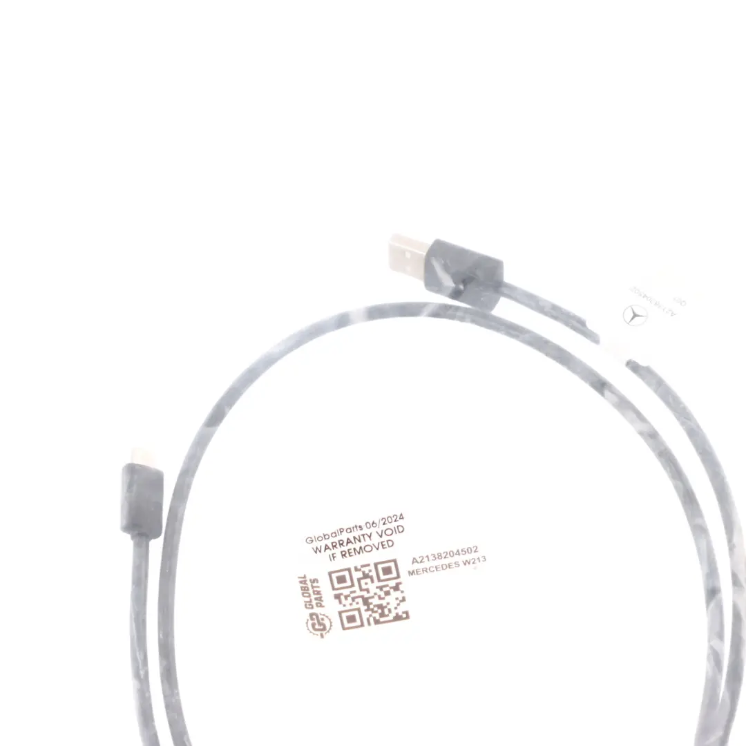 USB Wire Mercedes W156 W205 W213 Media Interface Cable Lightning NTG5/NTG5.5 to with Part number A2138204502 USB Wire Mercedes W156 W205 W213 Media Interface Cable Lightning NTG5/NTG5.5 - SKU A2138204502 - Part number A2138204502