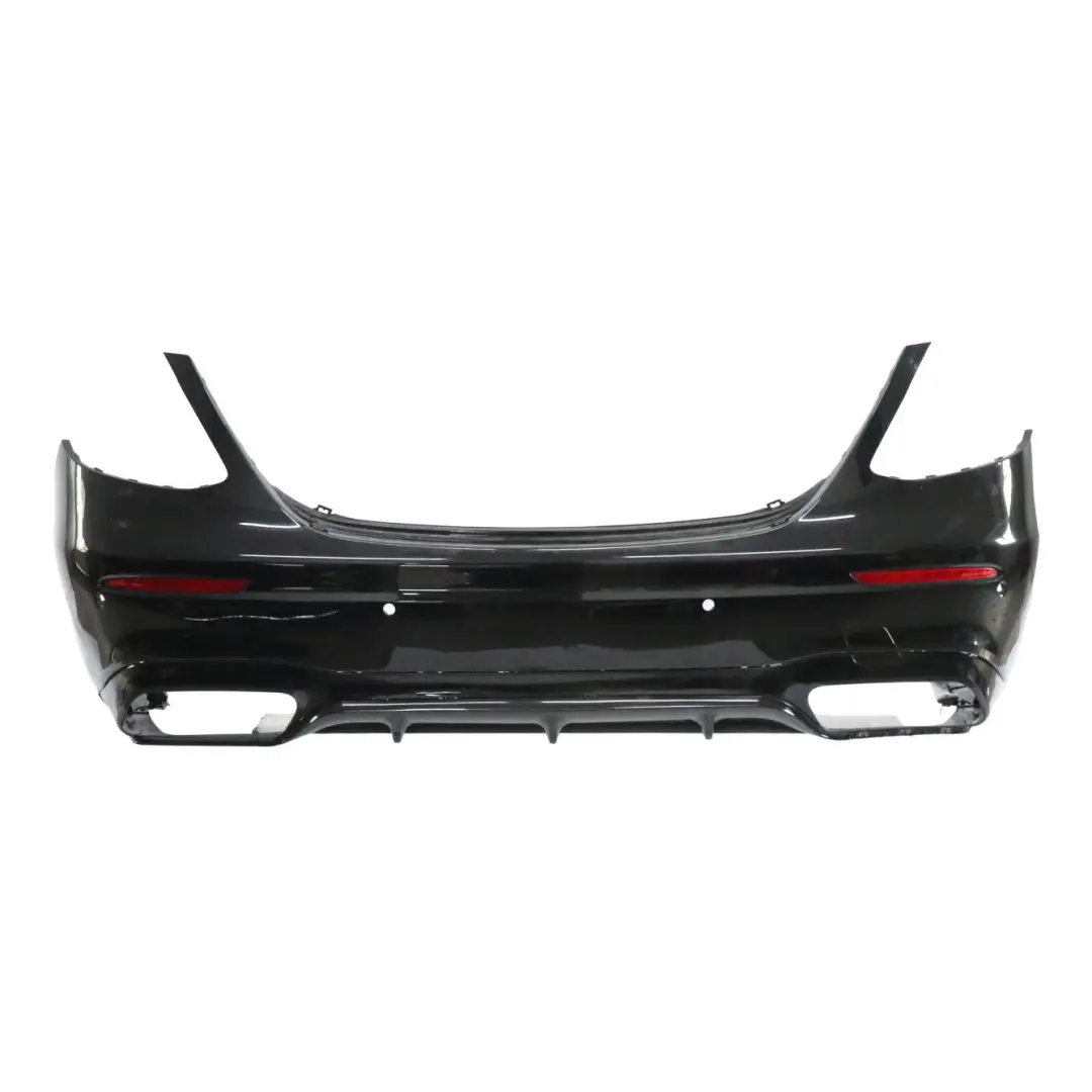 Mercedes W213 Zderzak Tylny AMG Obsidian Black Czarny Metalik - 197 - SKU A2138850801-OB - Numer Części A2138850801