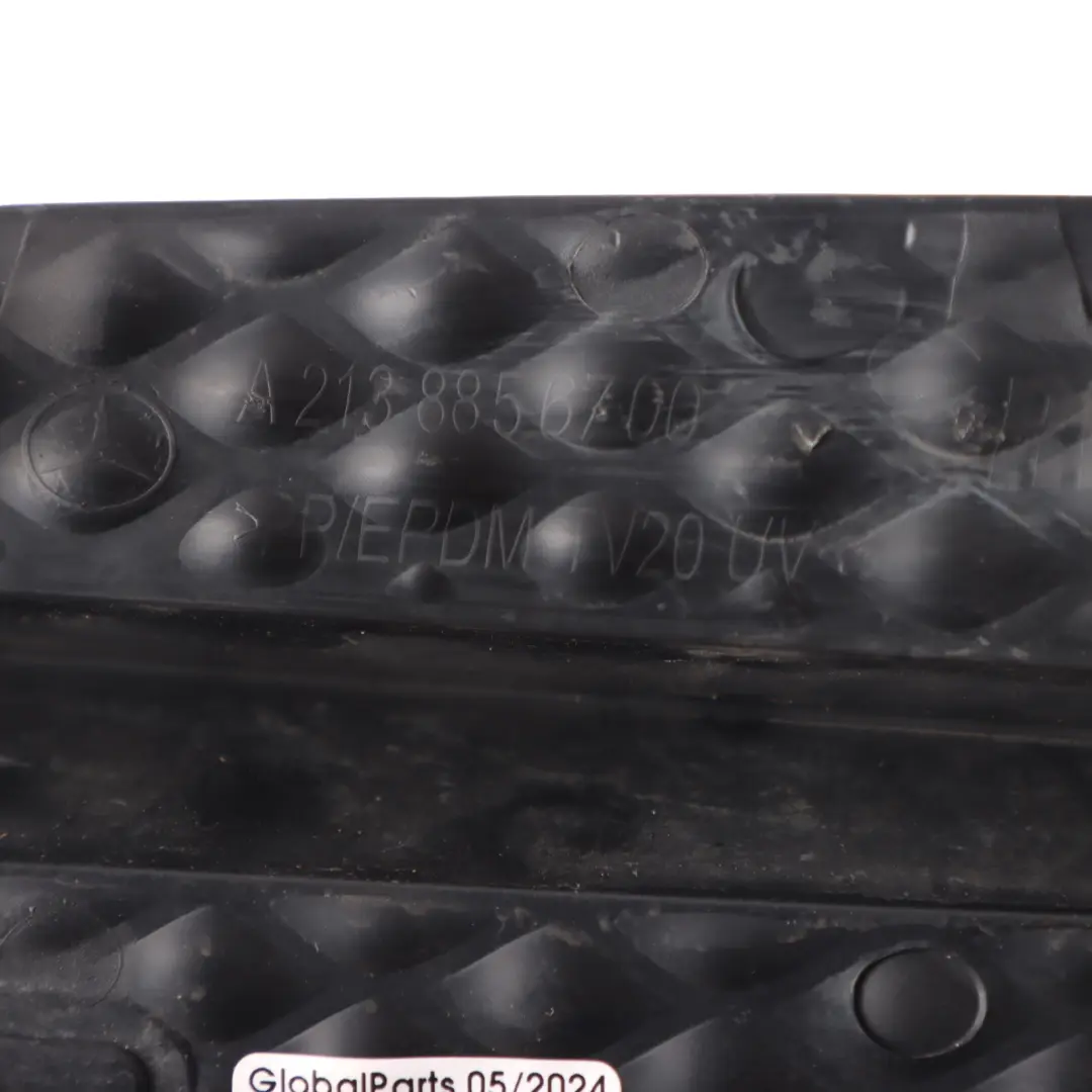 paraurti anteriore sinistro copertura griglia inferiore AMG per Mercedes W213 con numero di parte A2138856700 Mercedes W213 paraurti anteriore sinistro copertura griglia inferiore AMG - SKU A2138856700 - Numero di parte A2138856700