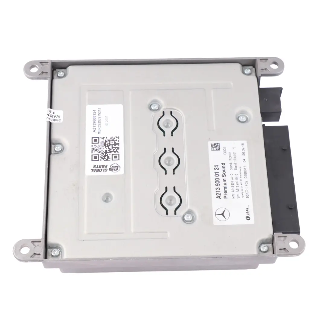 Amplifier Module Audio Burmester to Mercedes W213 W222 C257 with Part number A2139000124 Mercedes W213 W222 C257 Amplifier Module Audio Burmester - SKU A2139000124 - Part number A2139000124