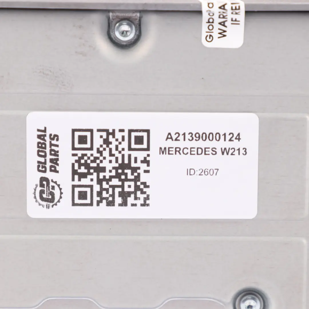 Modulo Amplificatore Audio Burmester per Mercedes W213 W222 C257 con numero di parte A2139000124 Mercedes W213 W222 C257 Modulo Amplificatore Audio Burmester - SKU A2139000124 - Numero di parte A2139000124