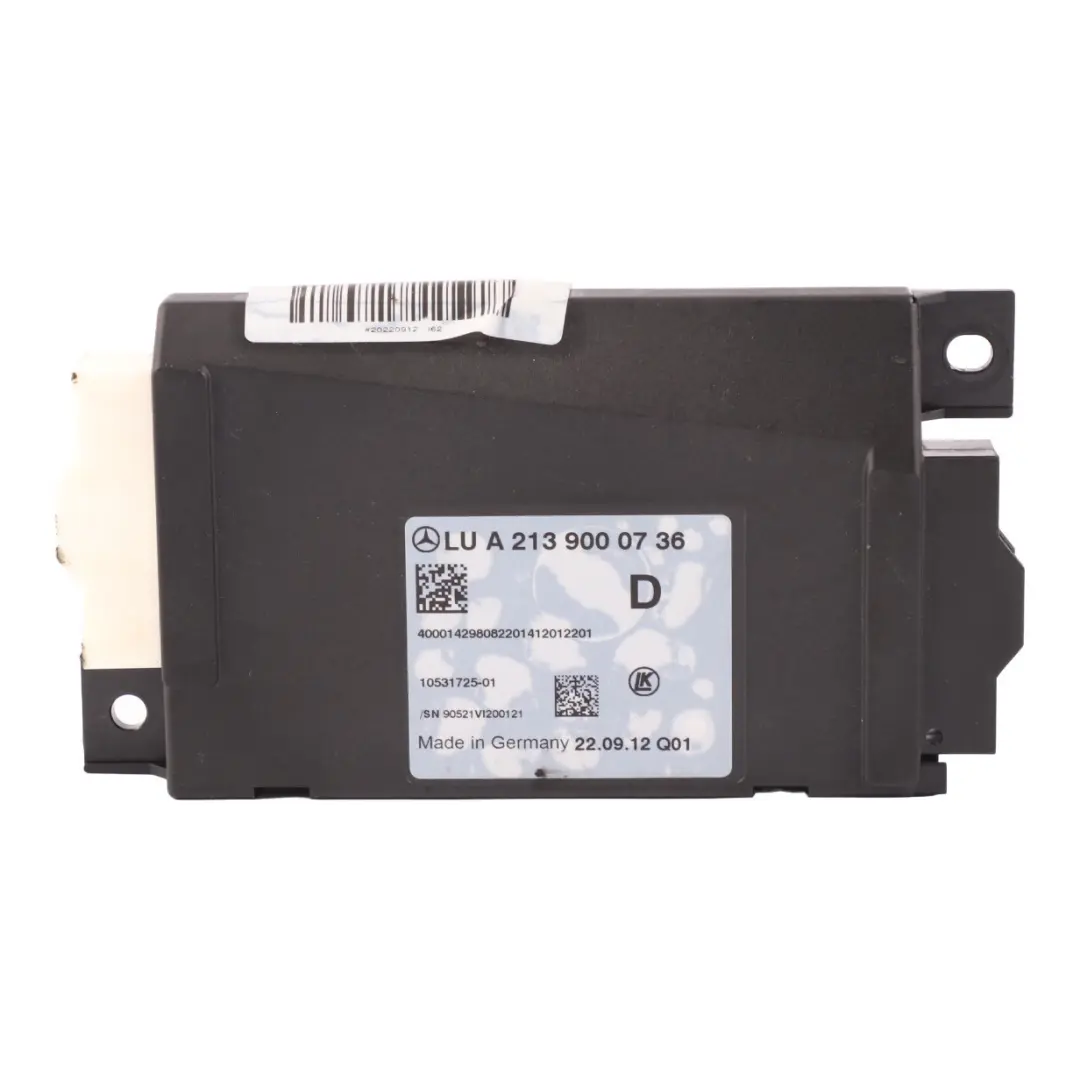 Moduł Sterownik Komputer do Mercedes W205 W213 C253 o numerze A2139000736 Mercedes W205 W213 C253 Moduł Sterownik Komputer - SKU A2139000736 - Numer Części A2139000736