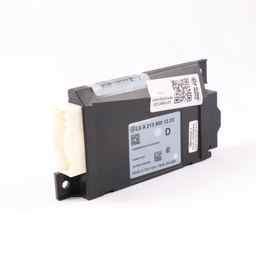 Mercedes W205 Unité de contrôle d'allumage - SKU A2139001223 - Numéro de pièce A2139001223