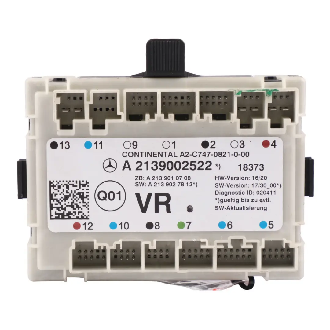 Unità controllo Mercedes W213 W217 Modulo porta anteriore destra per con numero di parte A2139002522 Unità controllo Mercedes W213 W217 Modulo porta anteriore destra - SKU A2139002522 - Numero di parte A2139002522