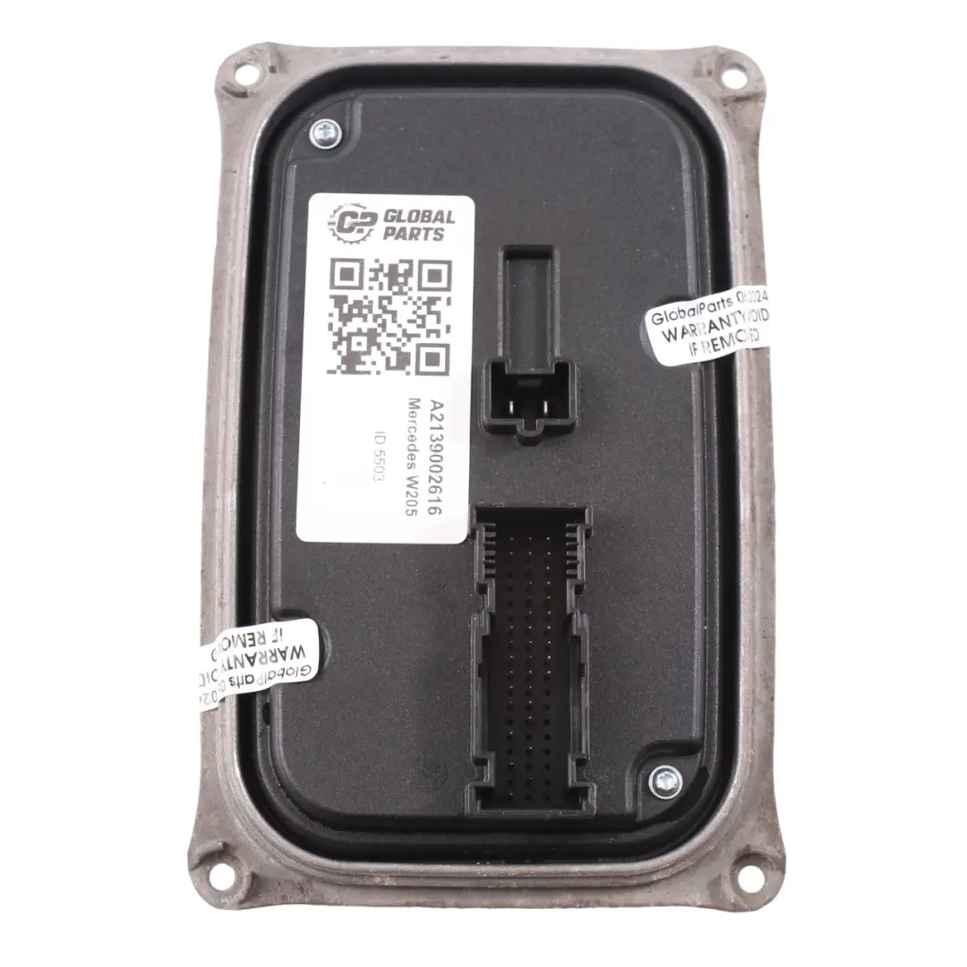 Mercedes W205 Headlight Ballast Control Unit - SKU A2139002616 - Part number A2139002616