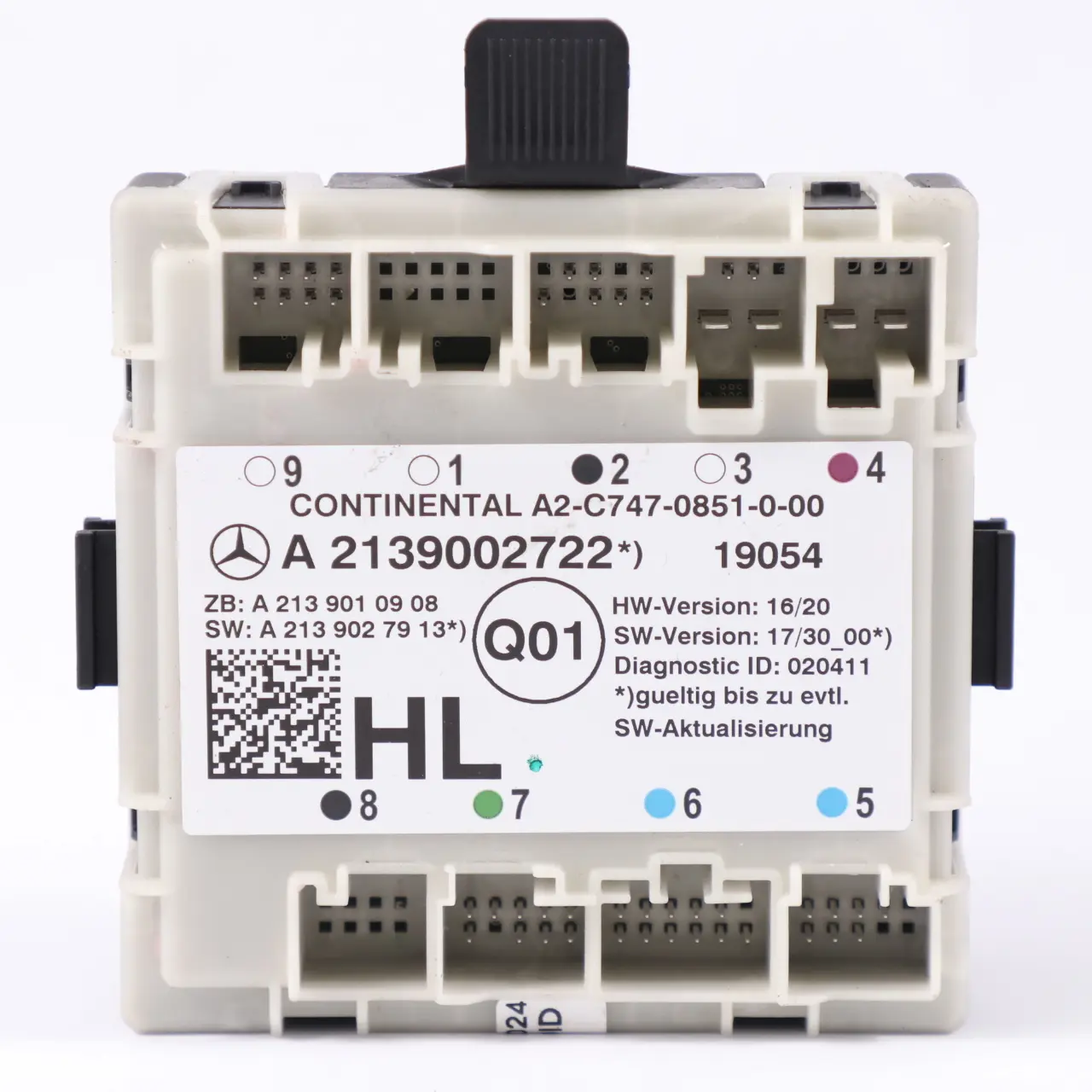 Módulo de puerta Mercedes W205 W213 X253 puerta trasera izquierda A2139002722