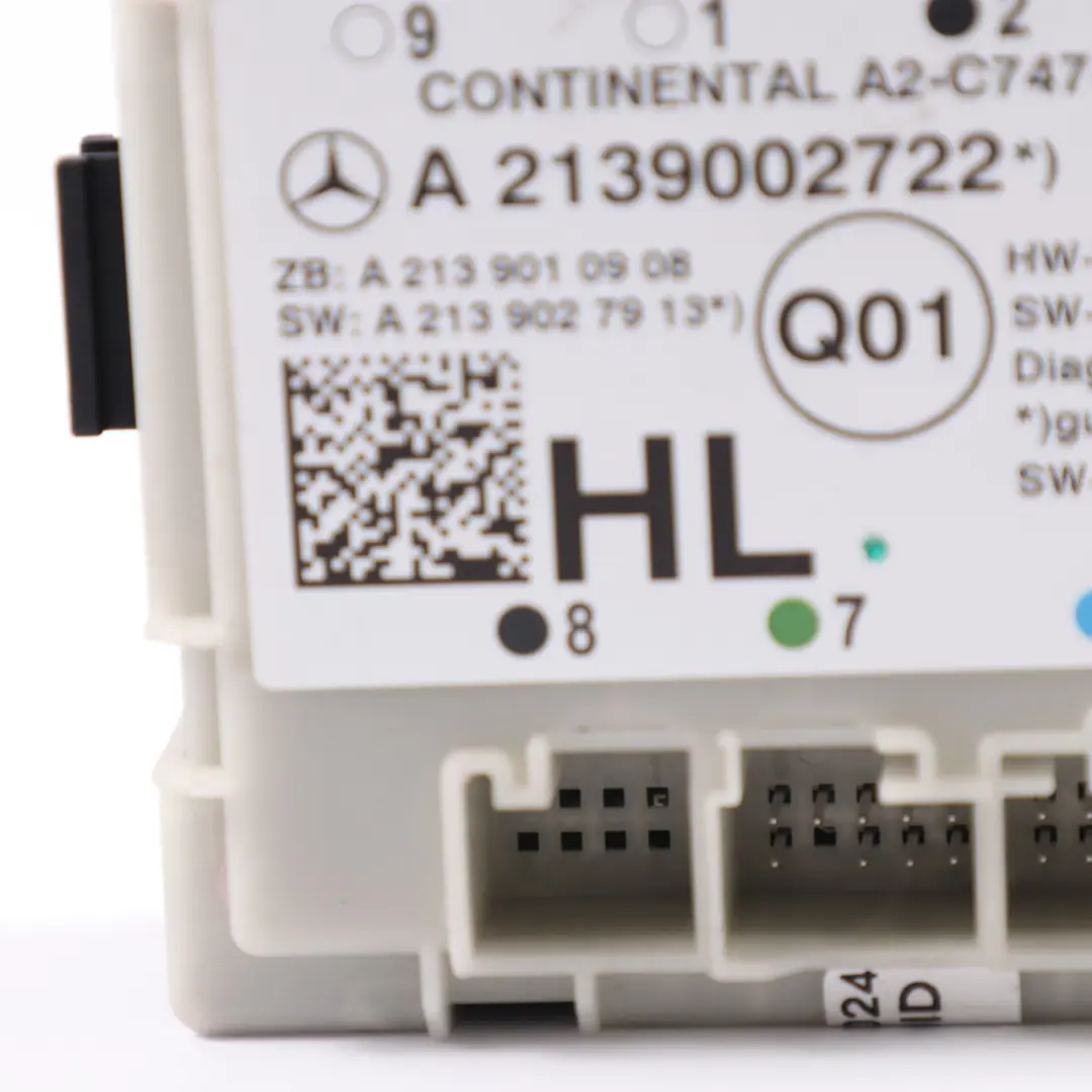 Modulo porta Mercedes W205 W213 X253 porta posteriore sinistra per con numero di parte A2139002722 Modulo porta Mercedes W205 W213 X253 porta posteriore sinistra - SKU A2139002722 - Numero di parte A2139002722