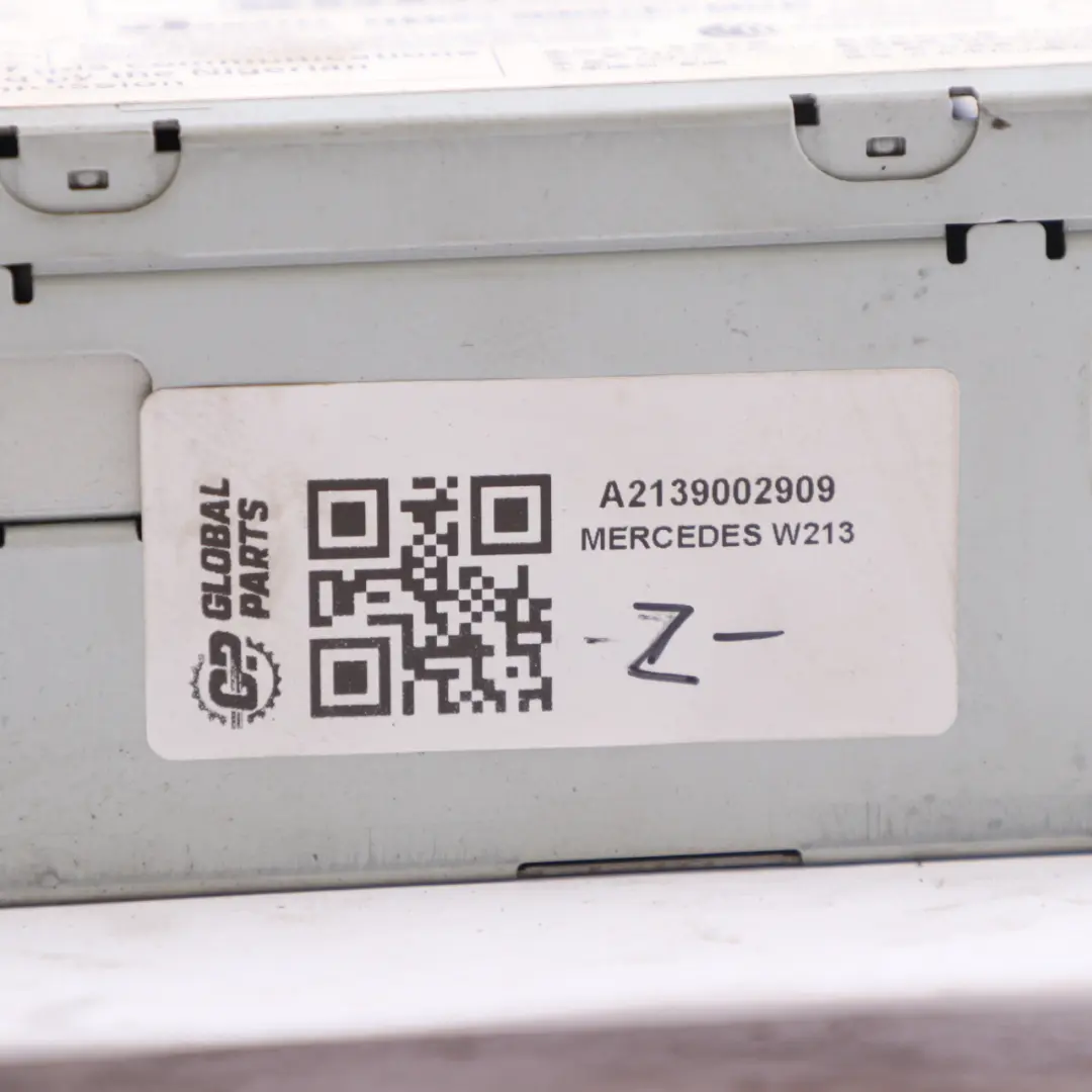 Mercedes W213 Head Unit Navigation Nav Radio Control Unit - SKU A2139002909 - Part number A2139002909