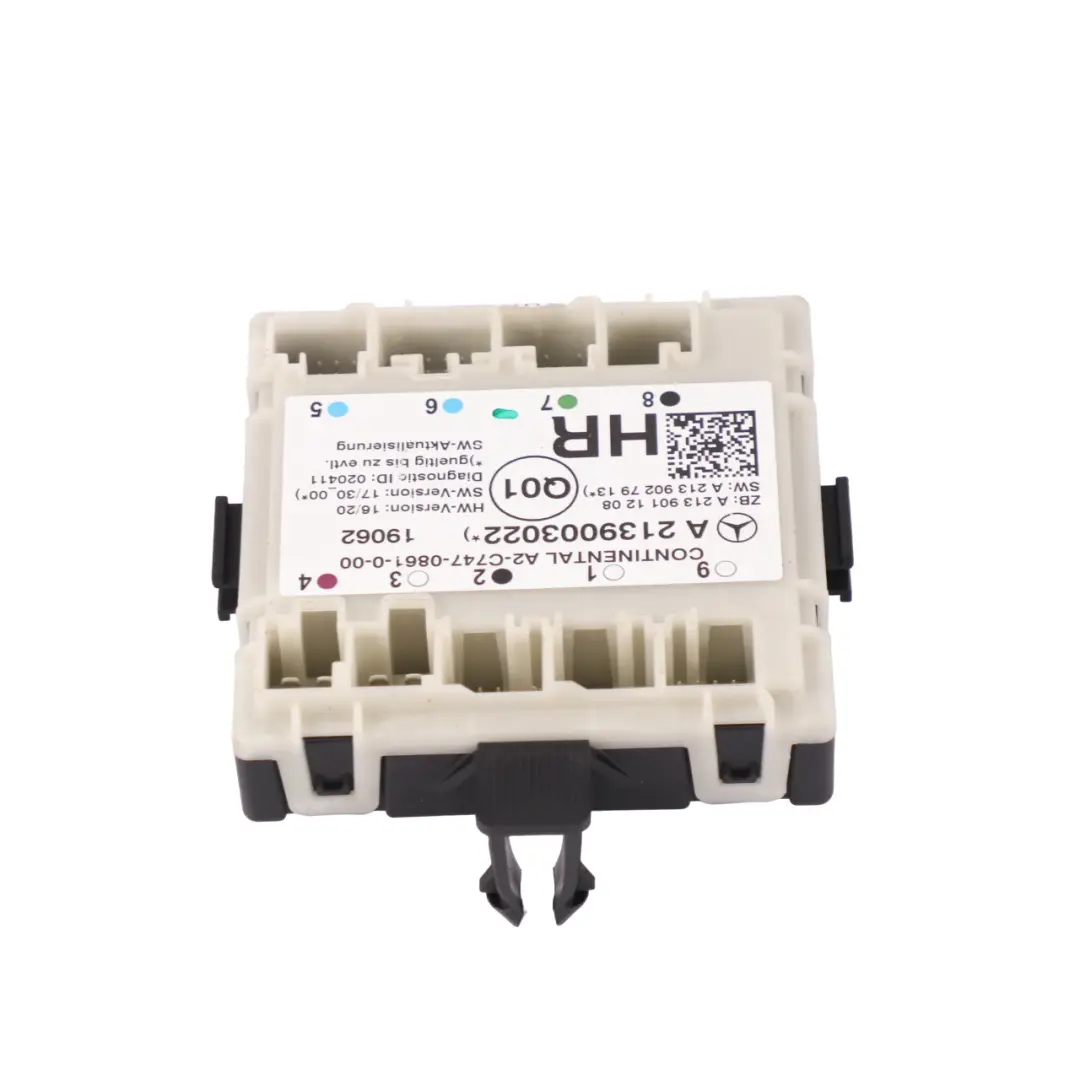  Türmodul Mercedes W205 W213 X253 Türsteuergerät Hinten Rechts - SKU A2139003022 - Teilenummer A2139003022