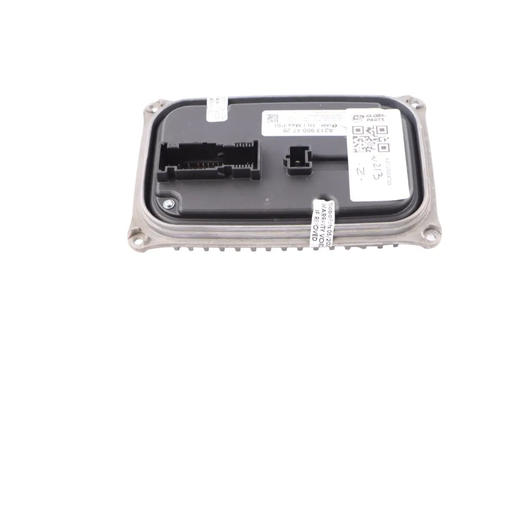 Headlight Module Mercedes W213 LED Ballast Control Unit Left N/S to with Part number A2139004729 Headlight Module Mercedes W213 LED Ballast Control Unit Left N/S - SKU A2139004729 - Part number A2139004729