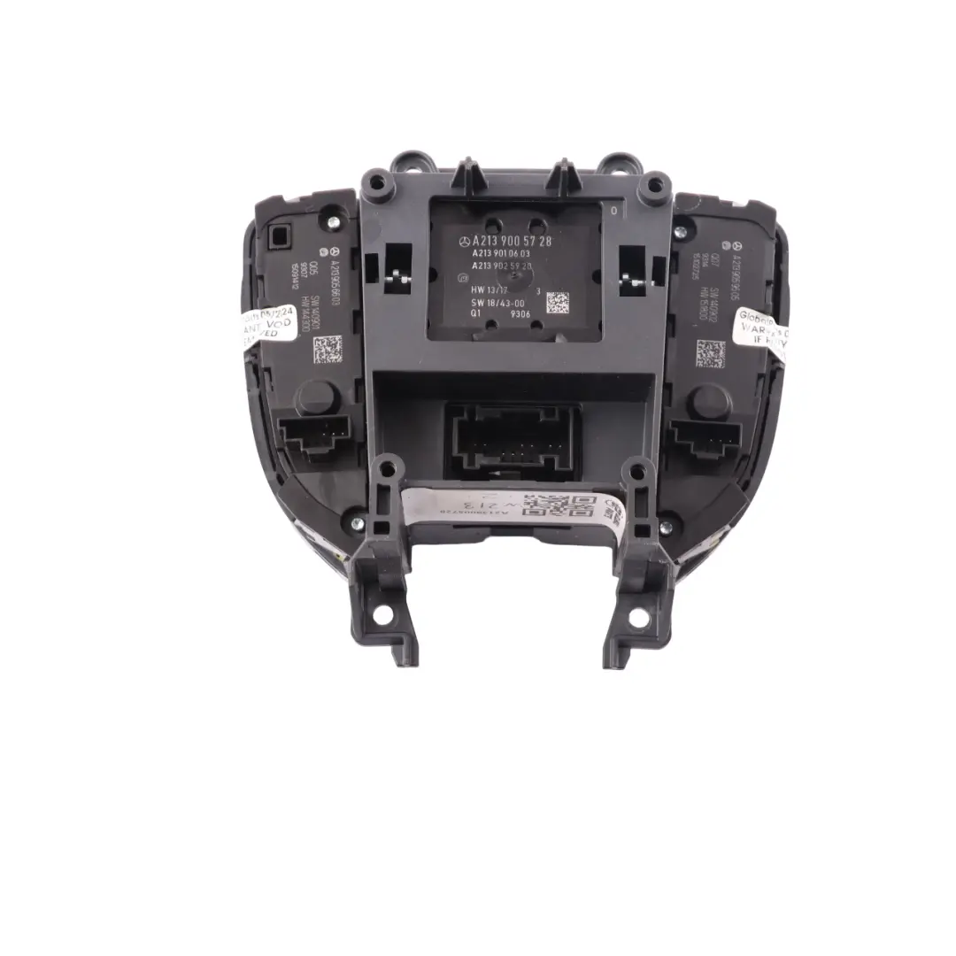 Mercedes W213 W238 W257 Head Radio Navigation Switch Control Unit - SKU A2139005728 - Part number A2139005728