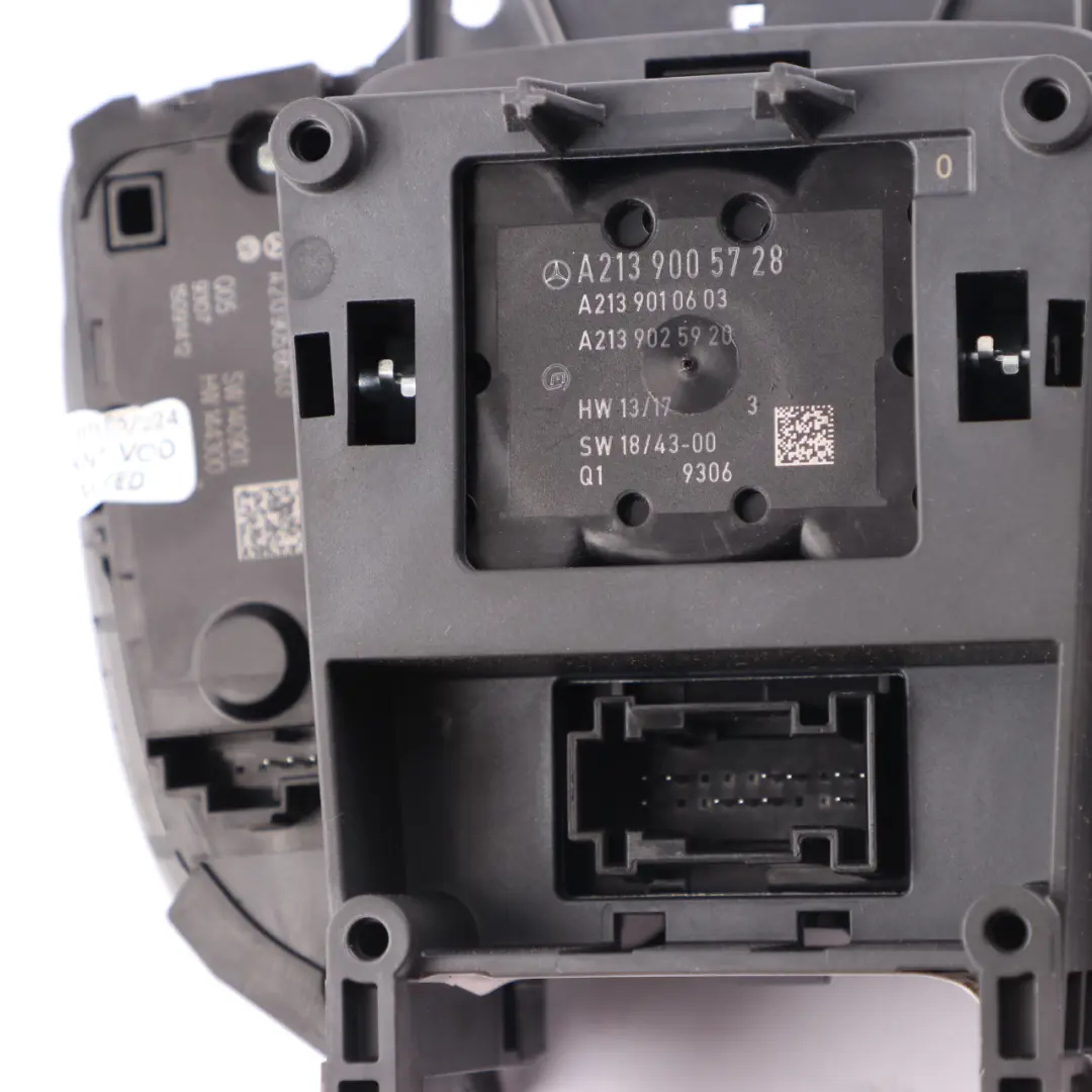 Mercedes W213 W238 W257 Head Radio Navigation Switch Control Unit - SKU A2139005728 - Part number A2139005728