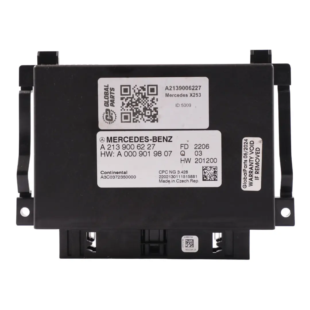  Getriebemodul Mercedes W205 W213 GLC X253 Steuerung ECU Automatik - SKU A2139006227 - Teilenummer A2139006227