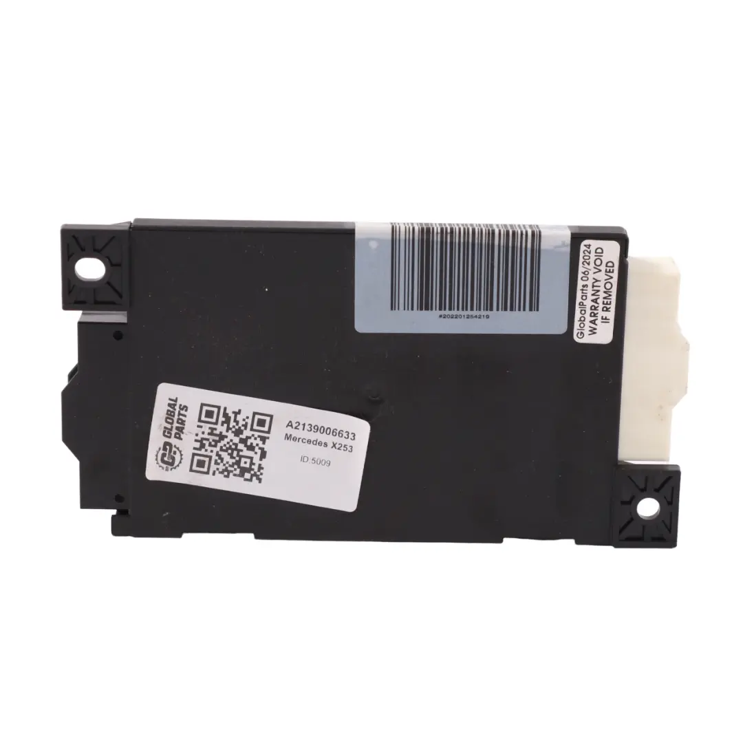 Unité centrale de contrôle Module électronique pour Mercedes X253 à propos du numéro de pièce A2139006633 Mercedes X253 Unité centrale de contrôle Module électronique - SKU A2139006633 - Numéro de pièce A2139006633