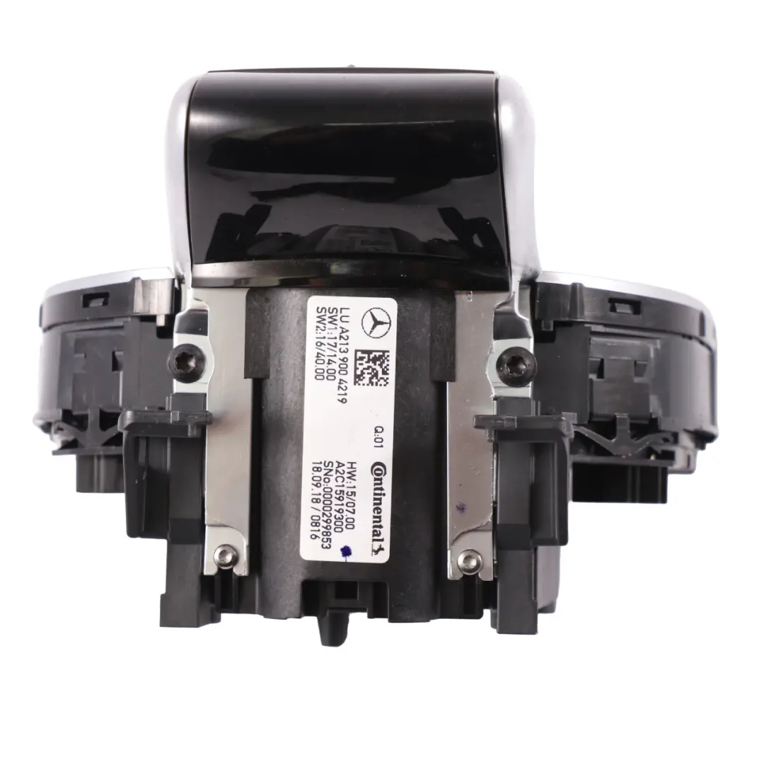  Panel control Mercedes W213 Unidad conmutación audio Comand Módulo - SKU A2139008310 - Número de pieza A2139008310