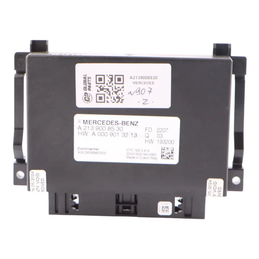 Moduł Sterownik Skrzyni Biegów ECU do Mercedes W213 W447 o numerze A2139008530 Mercedes W213 W447 Moduł Sterownik Skrzyni Biegów ECU - SKU A2139008530 - Numer Części A2139008530