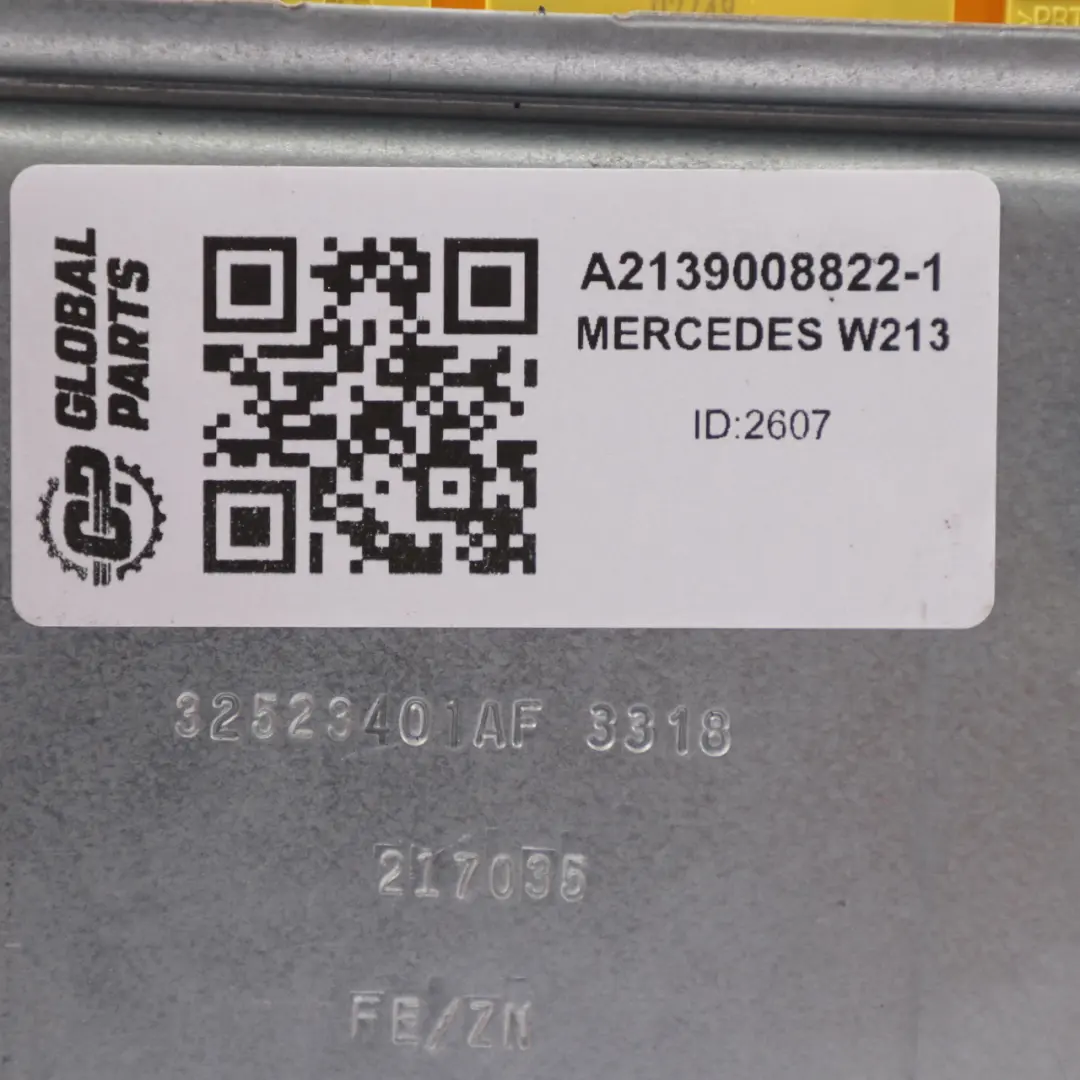  Module d'air Mercedes W213 C238 Module de l'unité de contrôle ECU - SKU A2139008822-1 - Numéro de pièce A2139008822