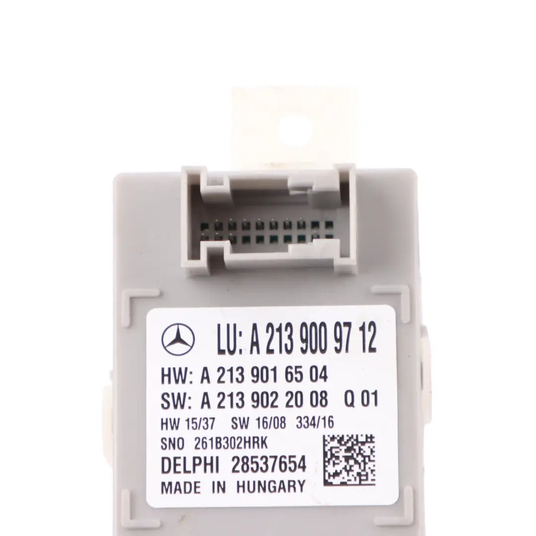 Ambient Light Mercedes W213 C238 Control Unit Module ECU to with Part number A2139009712 Ambient Light Mercedes W213 C238 Control Unit Module ECU - SKU A2139009712 - Part number A2139009712