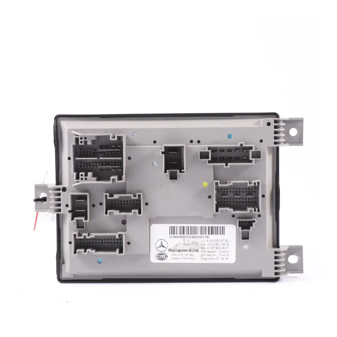 SAM Body ECU Steuer Modul Einheit für Mercedes W213 mit Teilenummer A2139009722 Mercedes W213 SAM Body ECU Steuer Modul Einheit - SKU A2139009722 - Teilenummer A2139009722