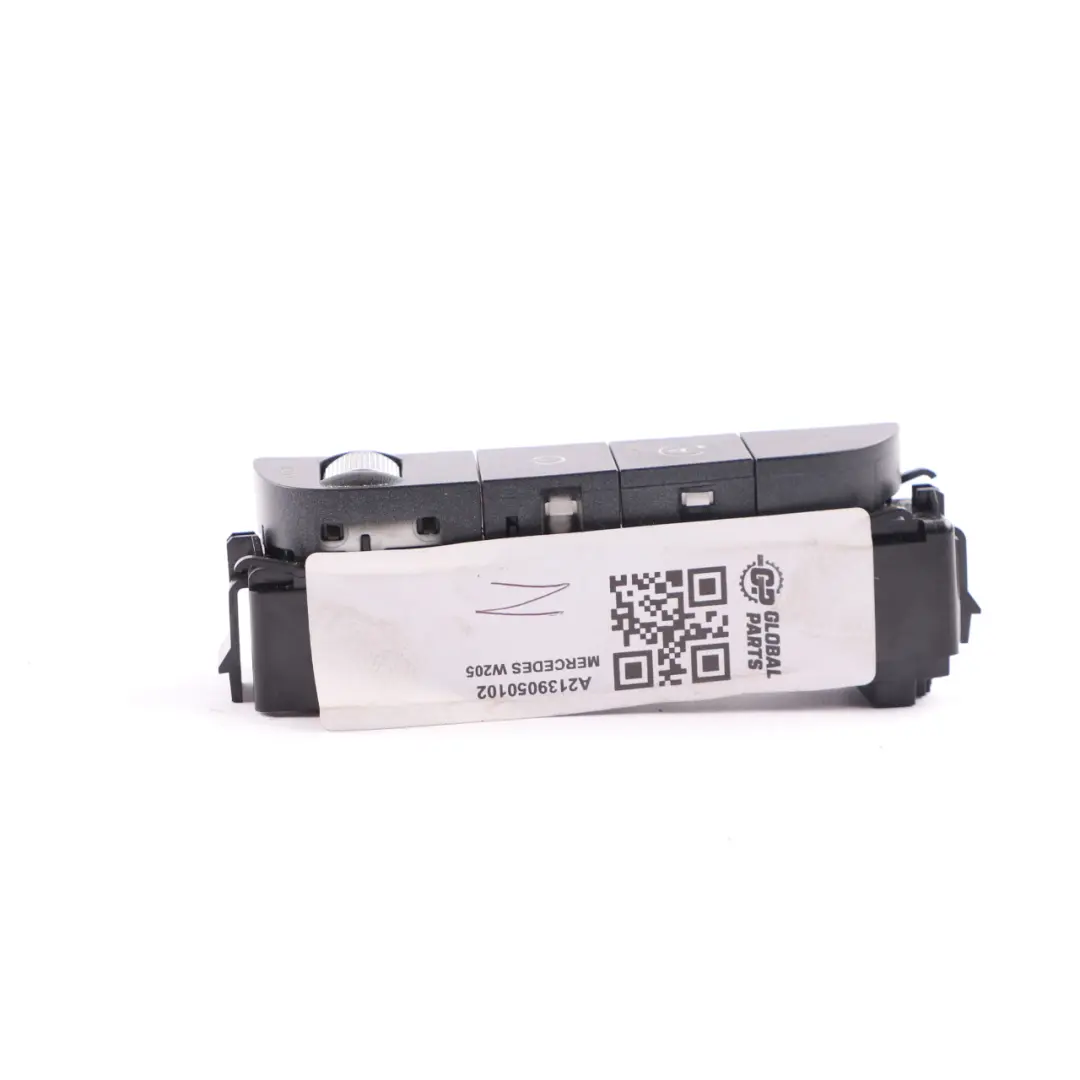 Mercedes W205 Start Stop Volume Schalter Mittelkonsole unten links - SKU A2139050102 - Teilenummer A2139050102